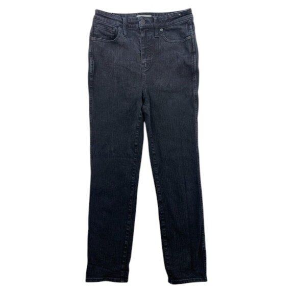 Madewell Women's Curvy Stovepipe Jeans Size 29 Gray Denim High Rise Medium Wash - Picture 1 of 11